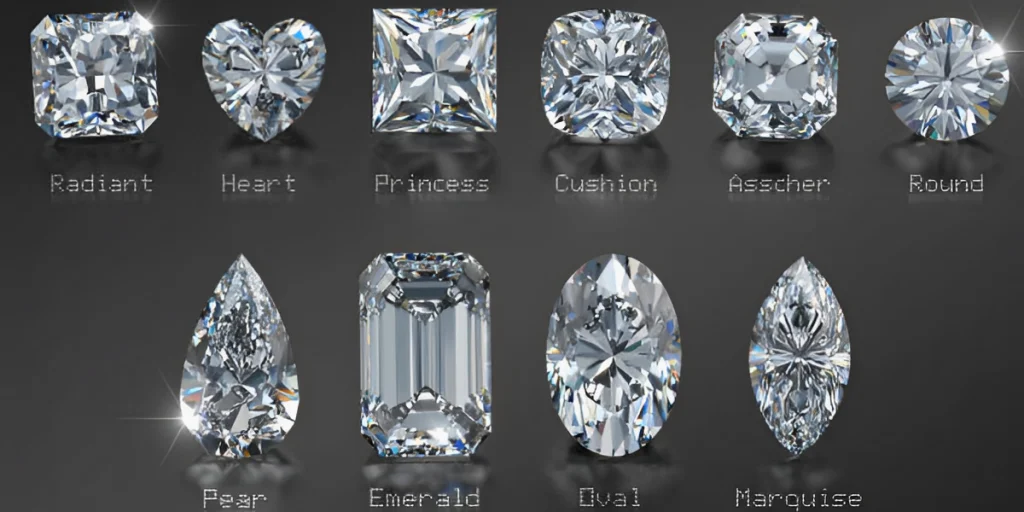 Different diamond shape available