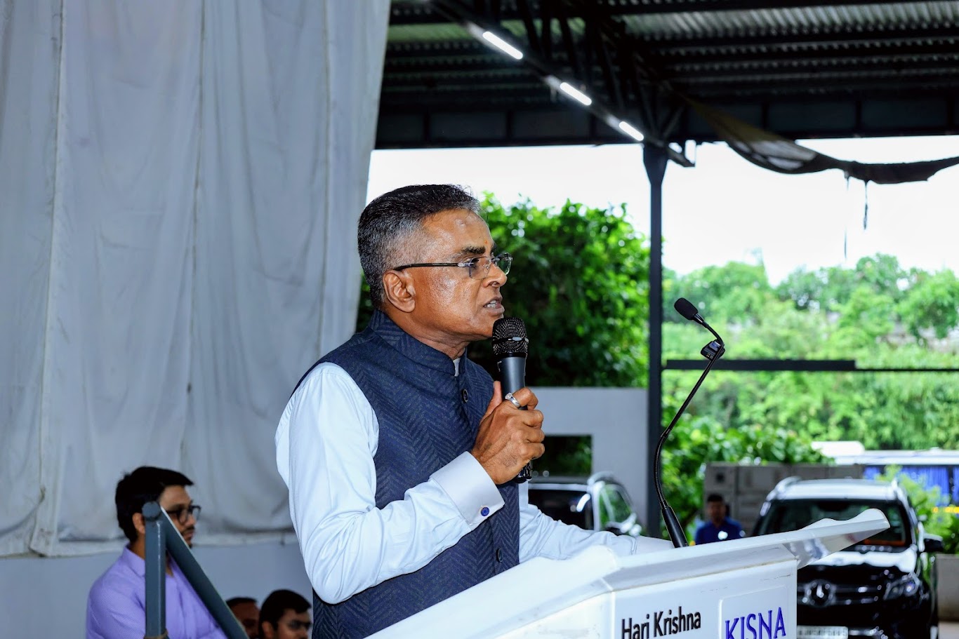 Himmatbhai Dholakia at HK Exports Anniversary