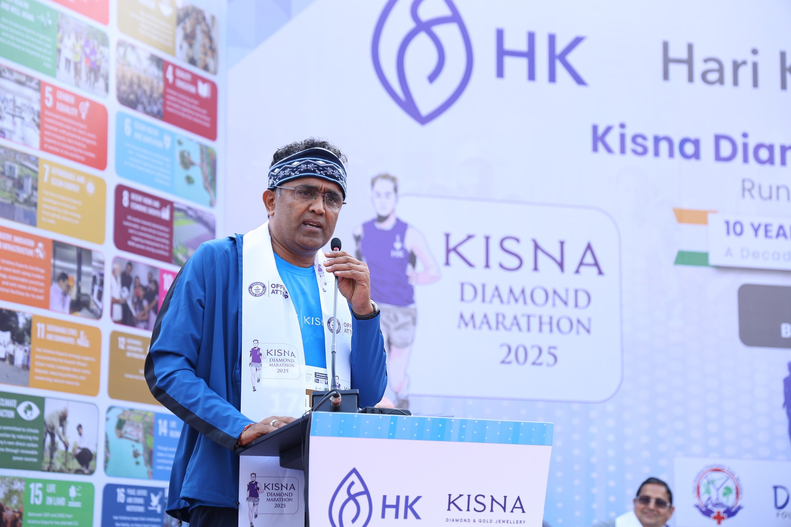 KISNA Diamond Marathon participants 57 cities